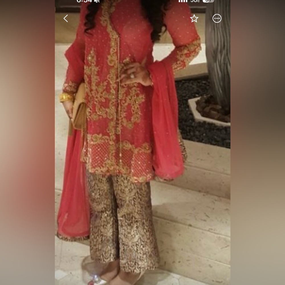 Pakistani formal wedding wear